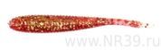 Черви I Shad 3.8" salt red/gold 5917